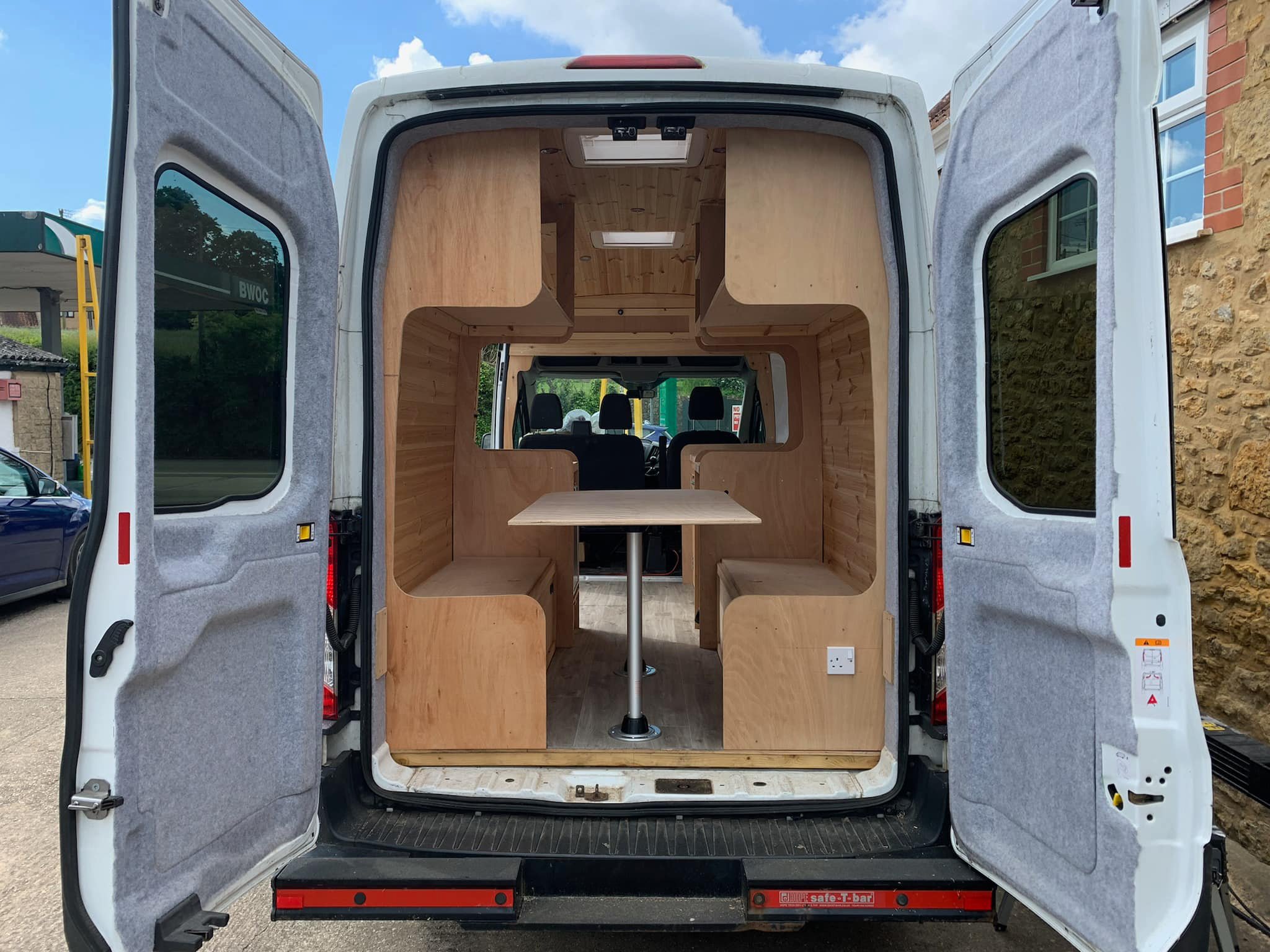 Van interior