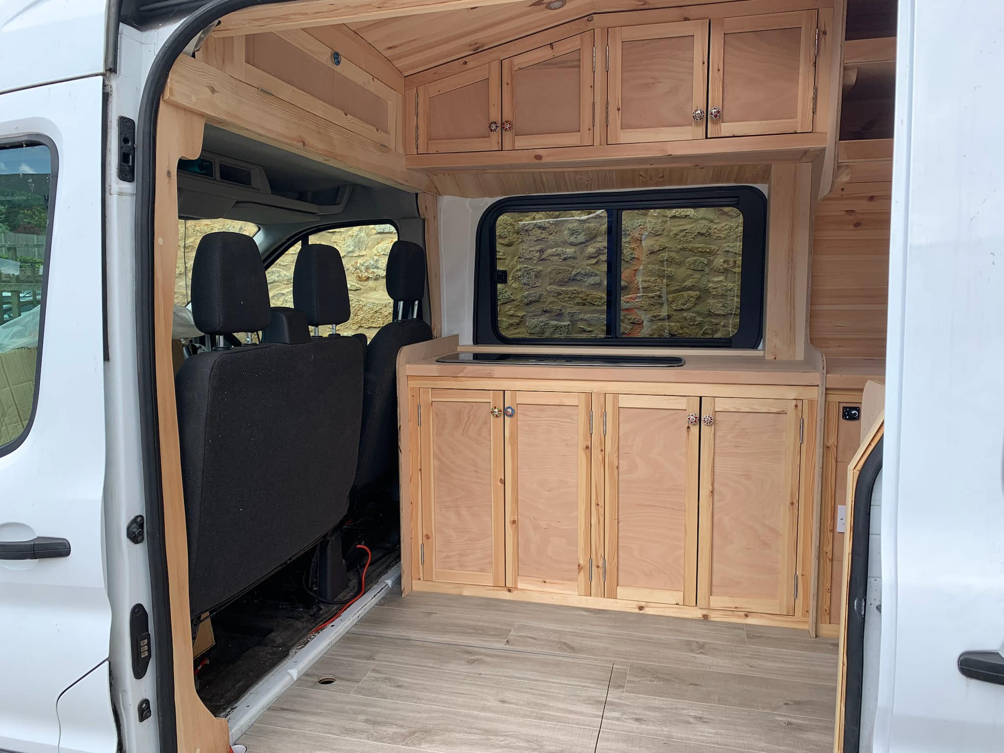 Van interior